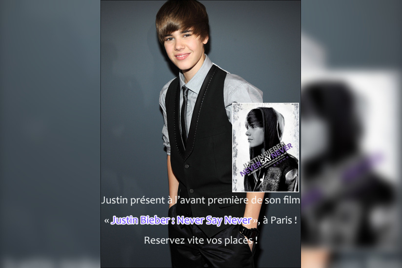 rencontre avec justin bieber gagner