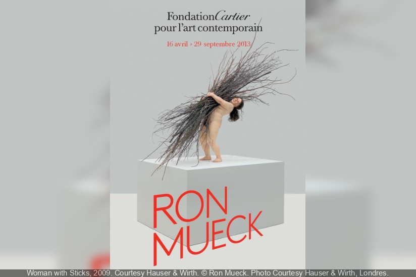 Exposition Ron Mueck à la Fondation Cartier en 2013