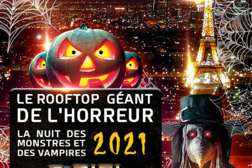 Soiree Halloween 21 A Paris Le Rooftop Geant De L Horreur Au 7e Ciel Sortiraparis Com