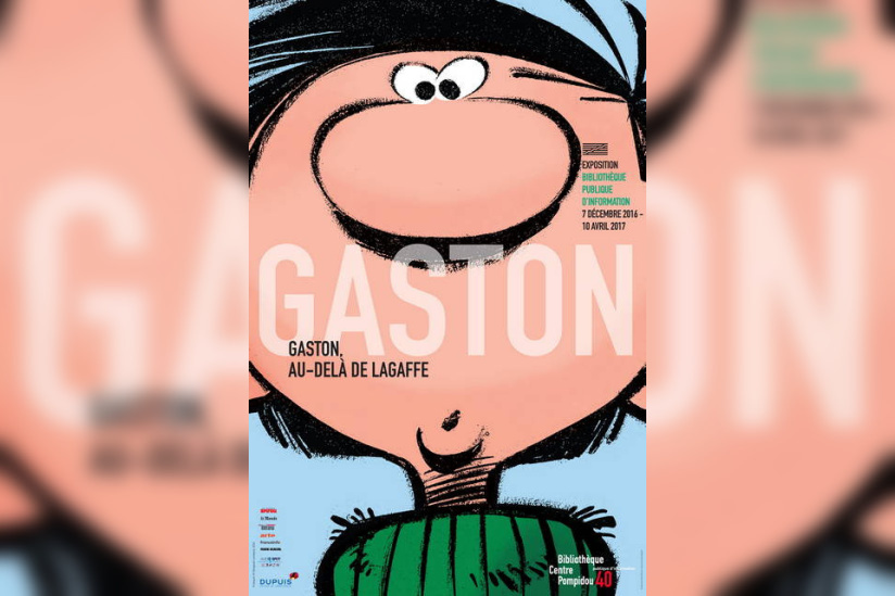 Gaston Au Dela De Lagaffe L Expo A La Bpi Du Centre Pompidou Sortiraparis Com