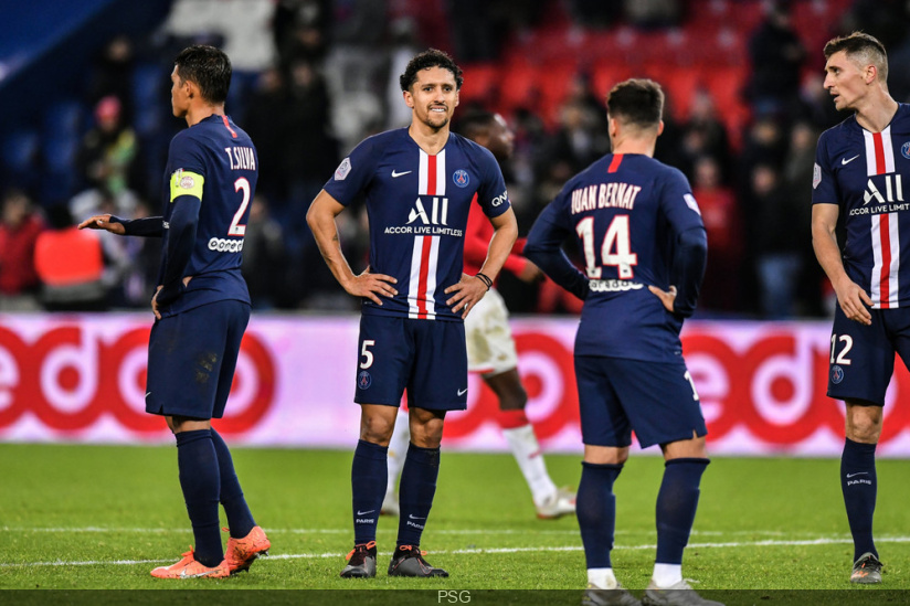 PSG Montpellier au Parc des Princes en Ligue 1 ...