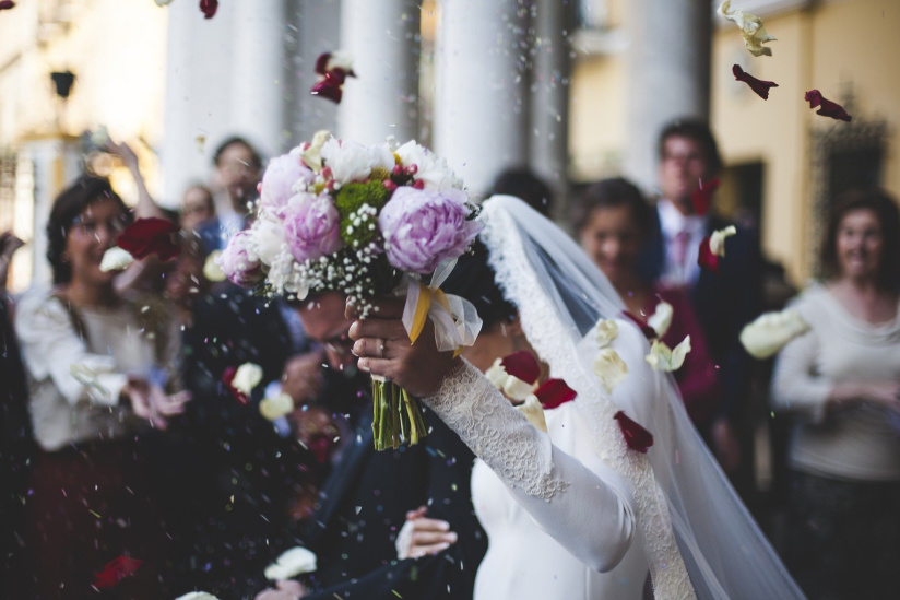 robe de mariée turque voilée