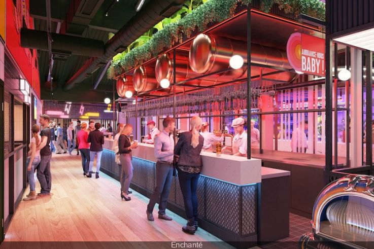 Iconik: a new festive food court to discover soon in Paris