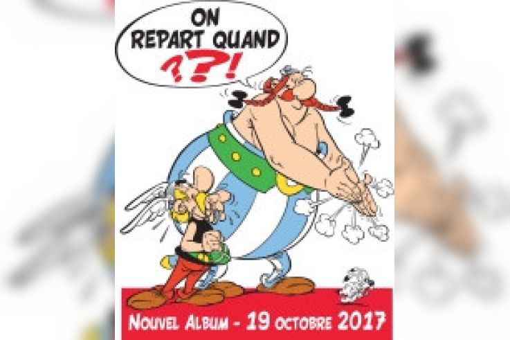 Le Nouvel Album D Asterix Sera En Librairies Le 19 Octobre 17 Sortiraparis Com