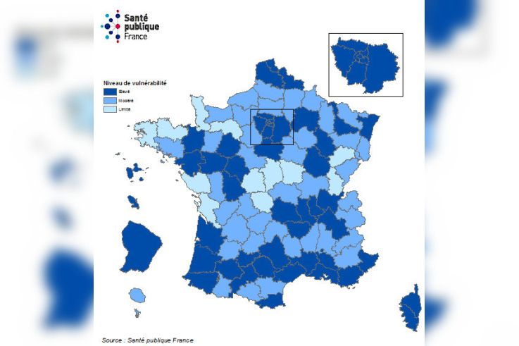 departement 89 carte de france Carte de France Covid : la liste des départements en situation de 