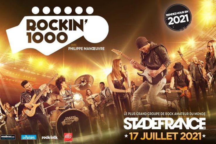 Best Rock Bands 2021 Rockin' 1000 back in Paris: the biggest amateur rock band back at 