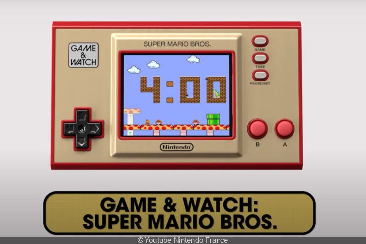 Game & Watch Super Marios Bros. : la nouvelle console ...