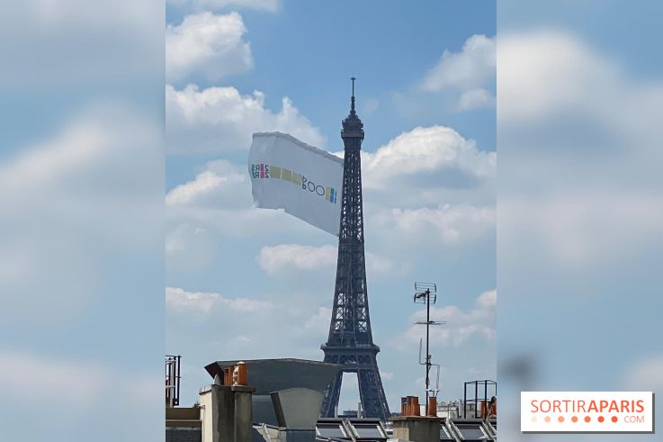 Le Drapeau Des Jeux Olympiques De Paris 2024 Flottera Dimanche Sur La Tour Eiffel Sortiraparis Com