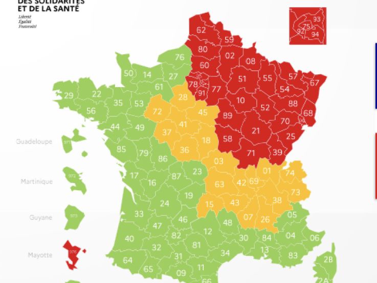 Departement Zone Rouge Ou Verte Paris Ile De France Sorties Activites Sortiraparis Com