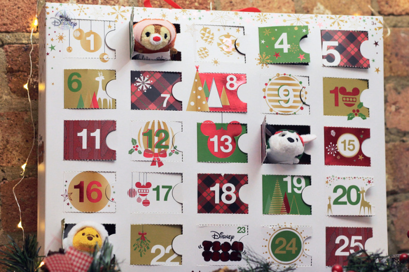 le calendrier de l avent tsum tsum pour noel 2017