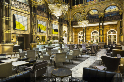 hilton paris opera nearby restaurants