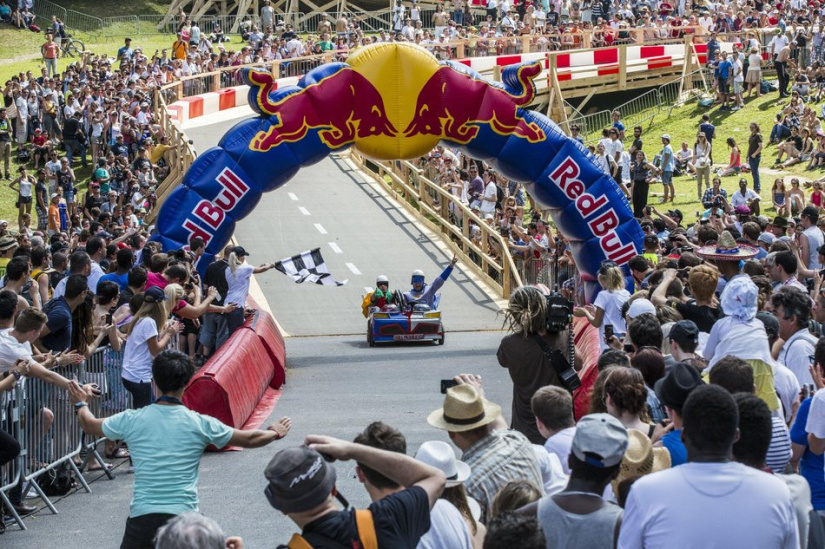 La Course de Caisses à Savon Red Bull au Domaine de Saint Cloud