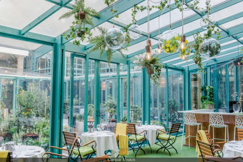 Restaurant éphémère « Le Jardin d’Hiver » à l’Hôtel The Westin Paris