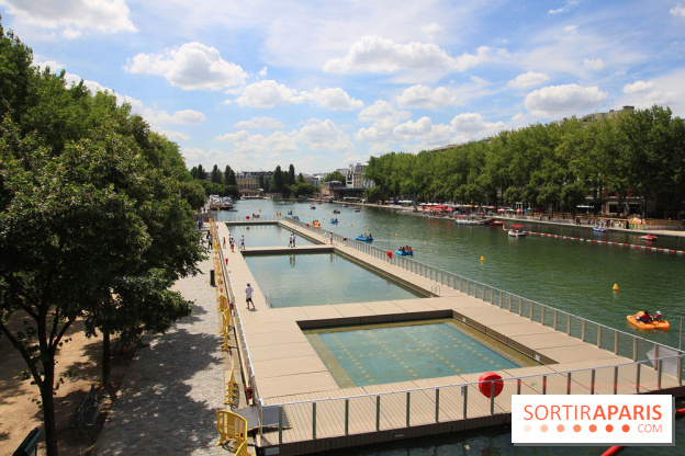 La Baignade Gratuite Du Bassin De La Villette Avec Ses