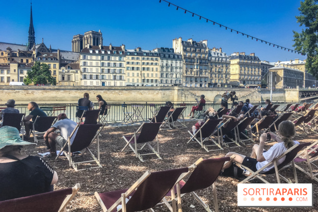 Paris Plages 2018 Artificial Sand Free Beaches Along The