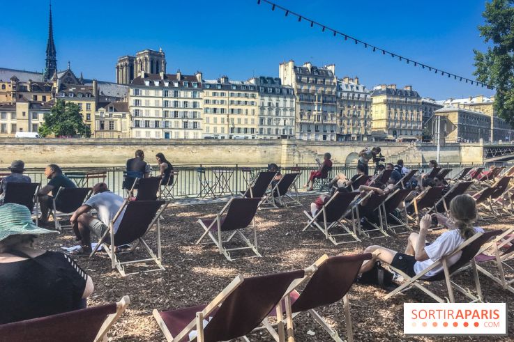 Paris Plages 2019 Artificial Sand Free Beaches Along The