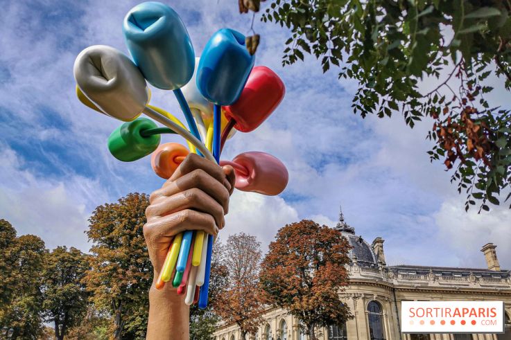 Résultat de recherche d'images pour "tulipes de koons paris"