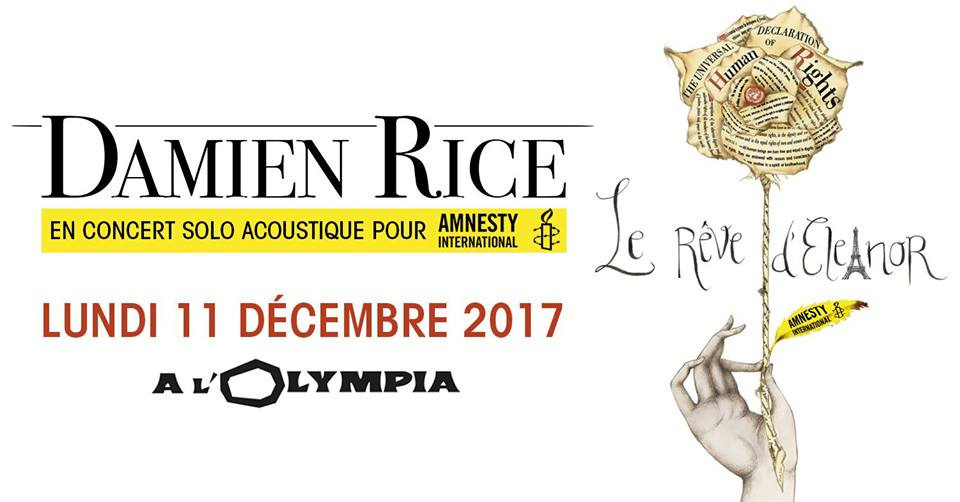 Damien Rice En Concert Solo Acoustique A L Olympia De Paris En Decembre 17 Sortiraparis Com