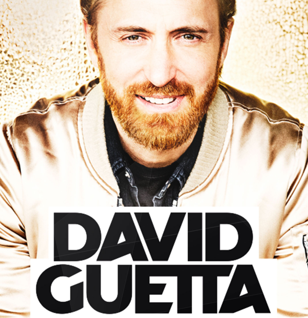 David Guetta at Paris Arena Bercy in January 2018