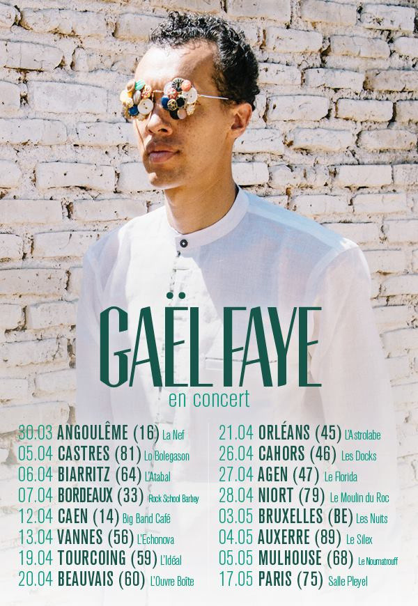 Gaël Faye en concert à La Salle Pleyel de Paris en mai ...