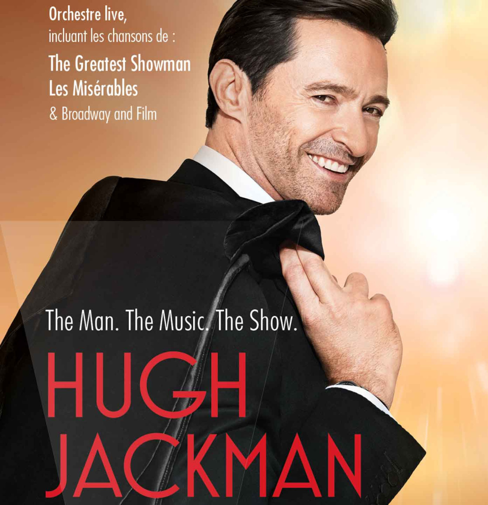 Hugh Jackman live at Paris AccorHotels Arena in May 2019