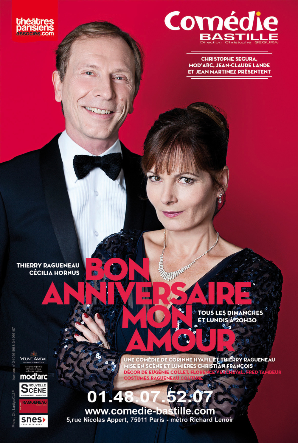 Bon Anniversaire Mon Amour A La Comedie Bastille Sortiraparis Com