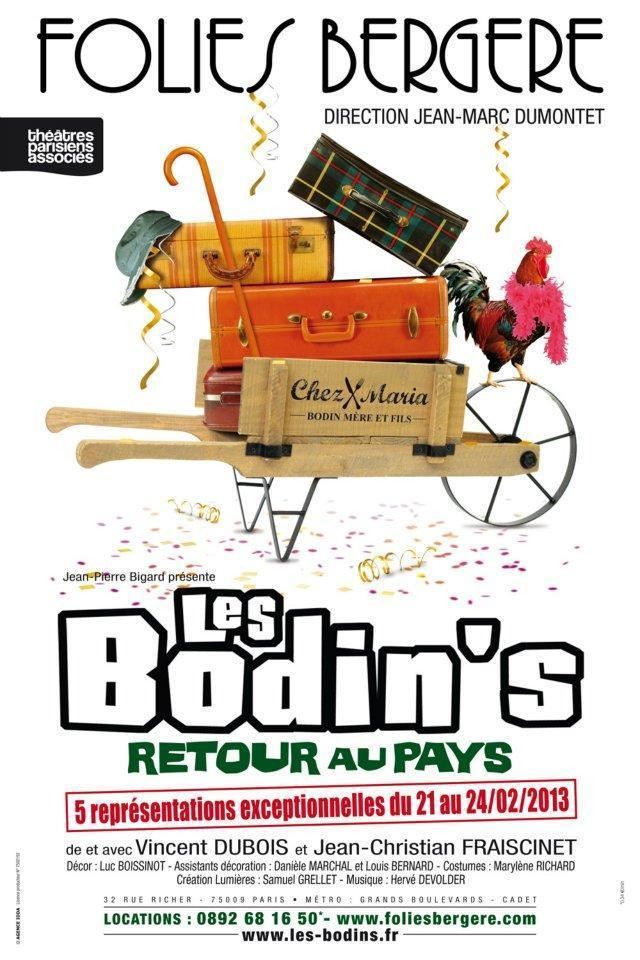 Les Bodin's, Retour Au Pays Aux Folies Bergères - Sortiraparis.com