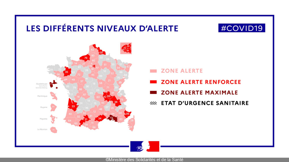 Coronavirus Les Differences Entre Zone D Alerte Alerte Renforcee Et Alerte Maximale Sortiraparis Com