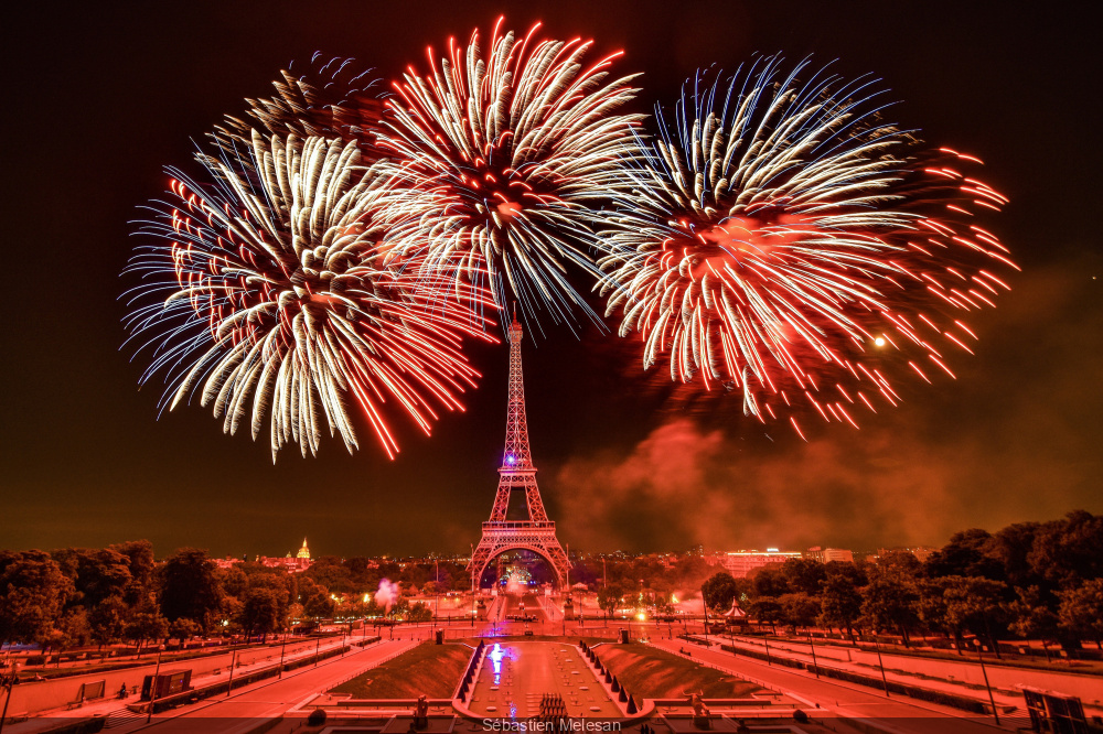 14 juillet tour eiffel