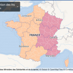 Carte de France Covid le 19 décembre : le taux d'occupation lits de réanimation par région