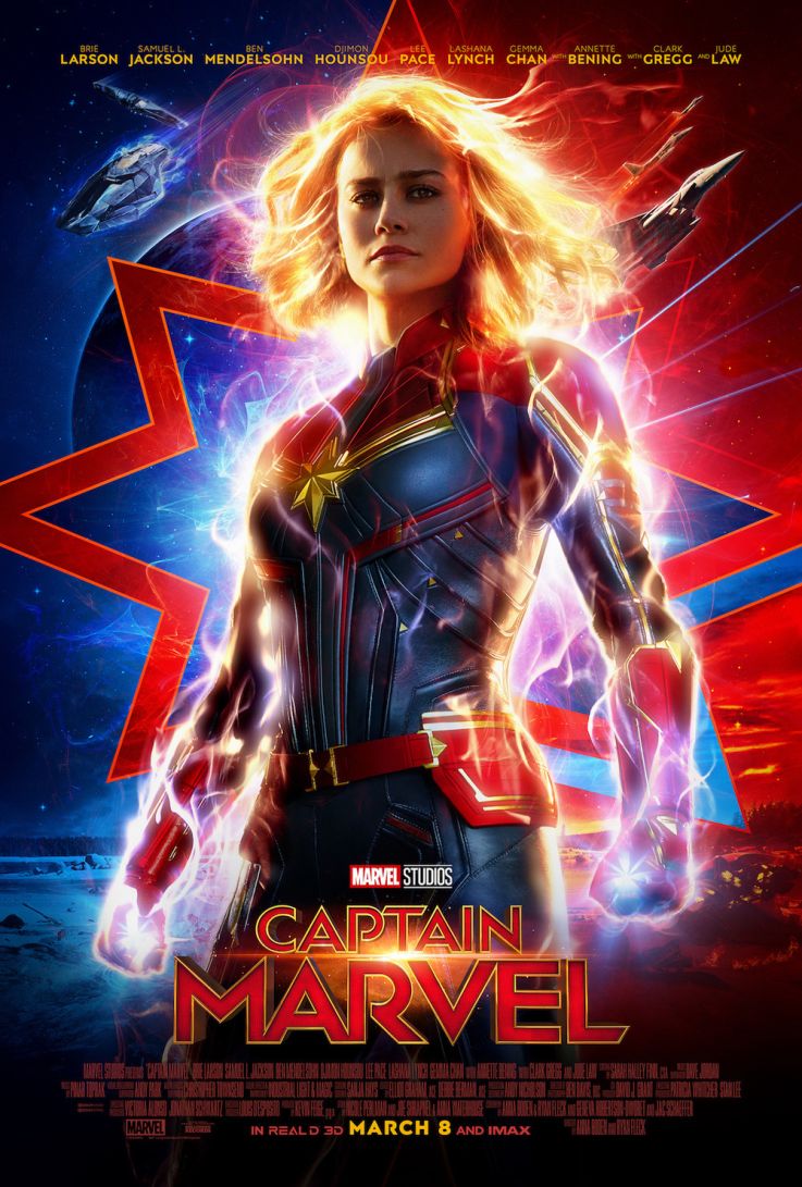 Captain Marvel : affiche et bandes-annonces - Sortiraparis.com