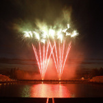 Fireworks display on July 14, 2016 in Guyancourt 