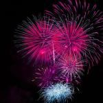 Fireworks display on July 14, 2020 in Epinay-sur-Seine (93) - Maintained