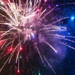 Fireworks display on July 14, 2020 in Neuilly-sur-Marne (93) - Maintained