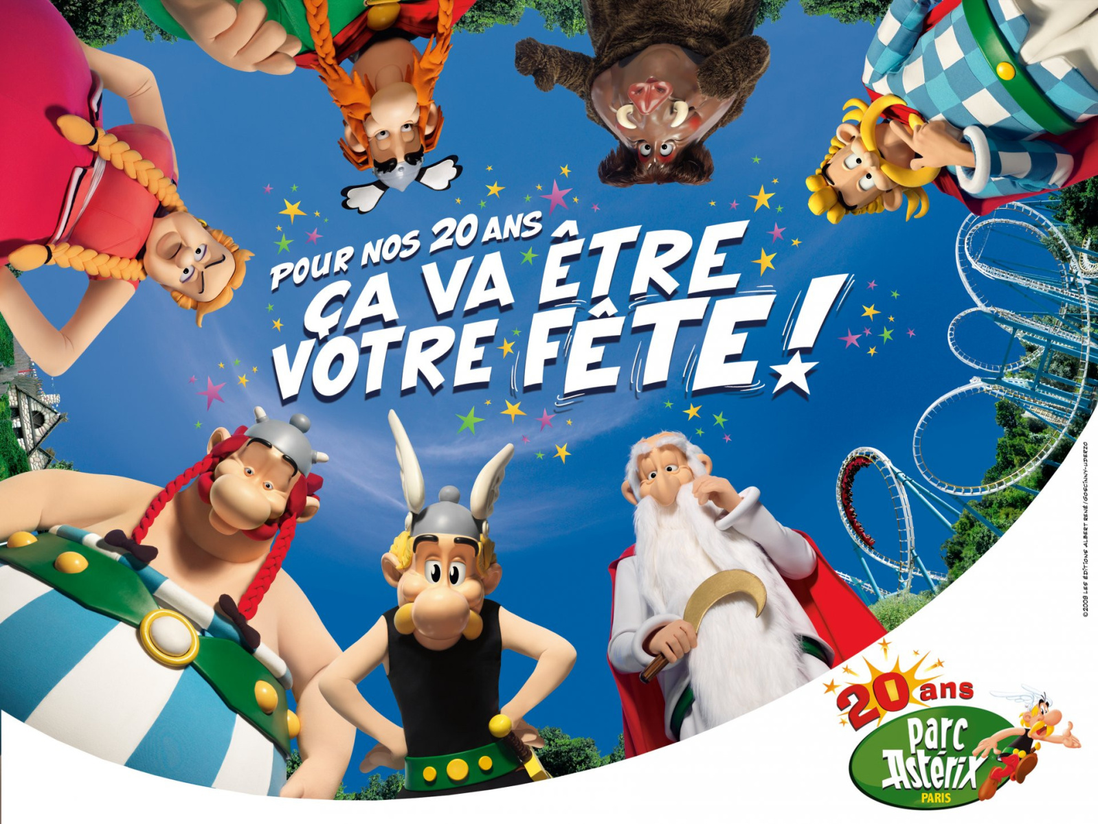 Le Parc Asterix Fete Ses Ans Sortiraparis Com