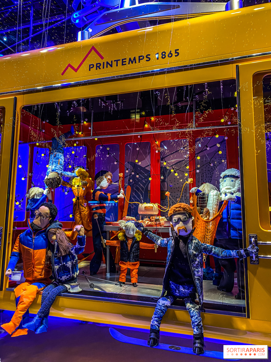 Ouverture du Printemps Haussmann, découvrez les vitrines de Noël 2020